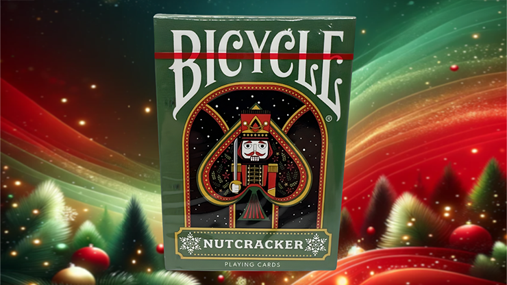 Stripper Bicycle Nutcracker (Green) Playing Cards