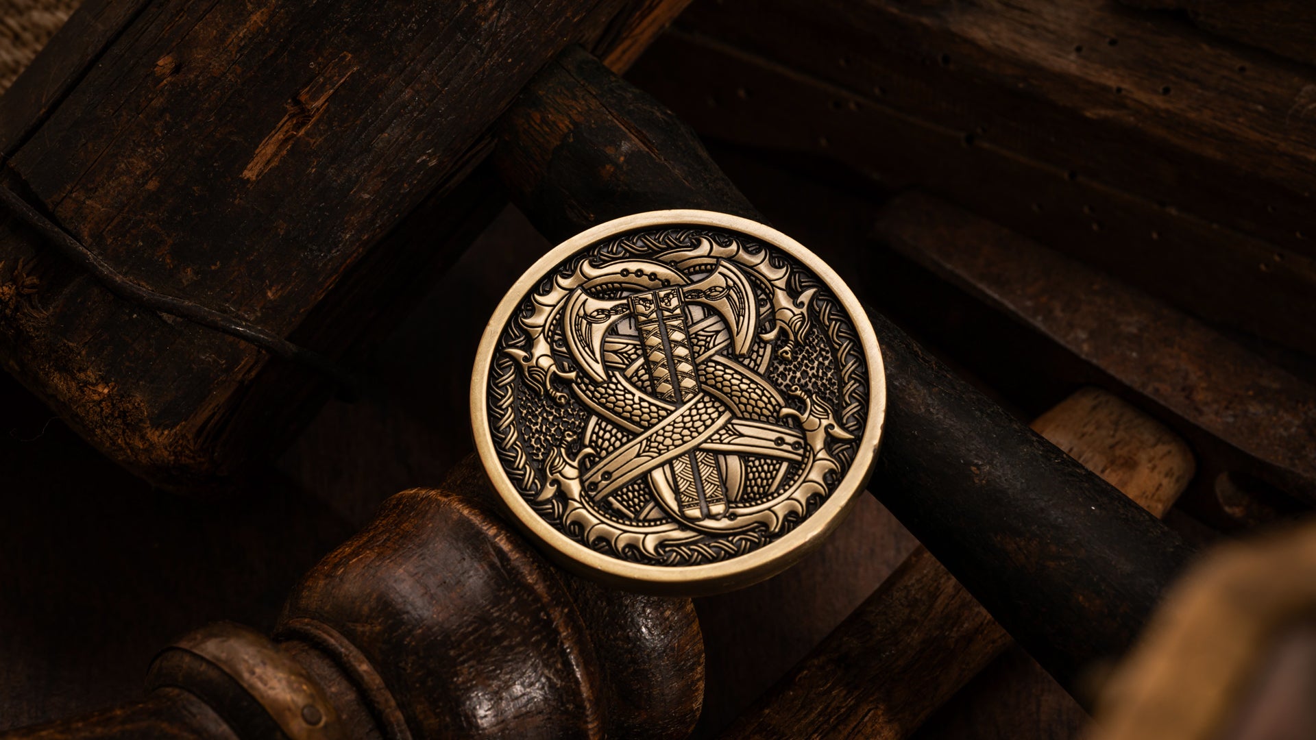 Forged Metal Coin