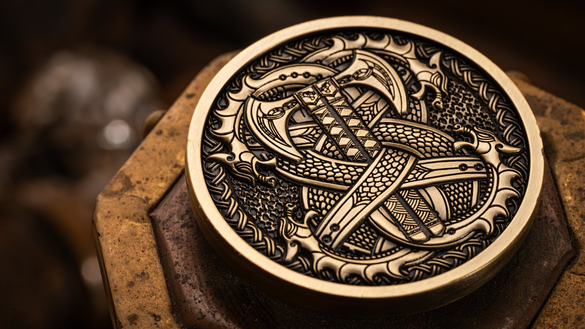 Forged Metal Coin