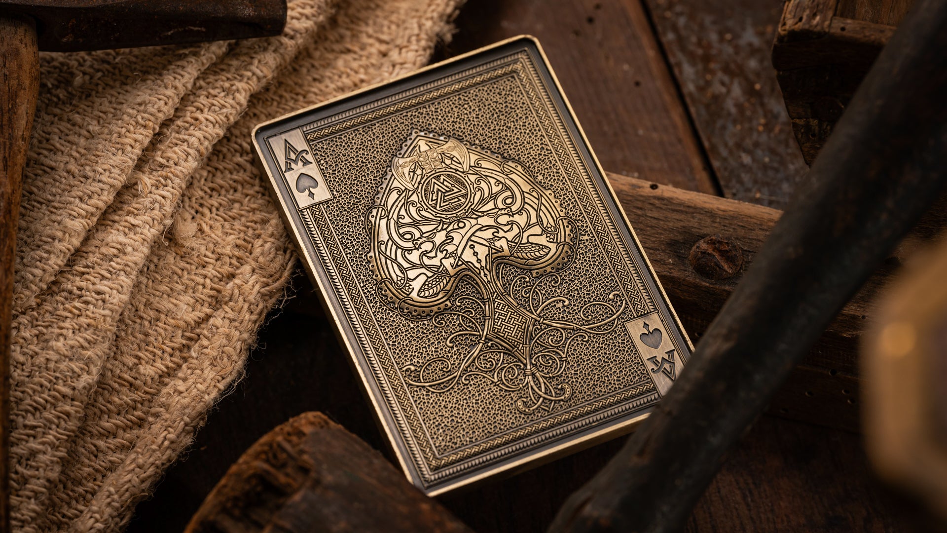 Forged Metal Card