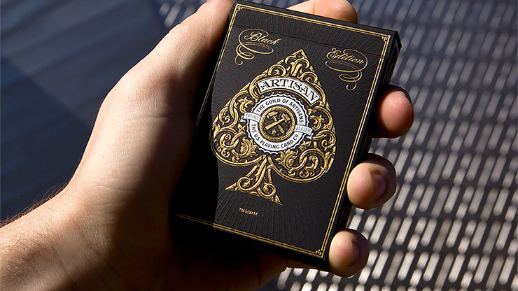 Artisan Playing Cards Black 