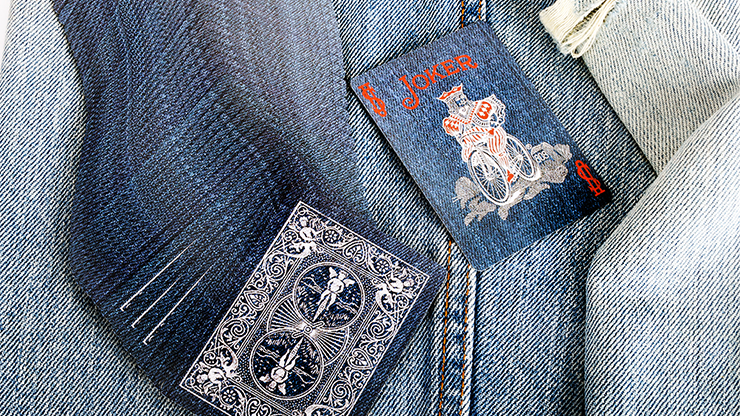 Bicycle denim best sale playing cards