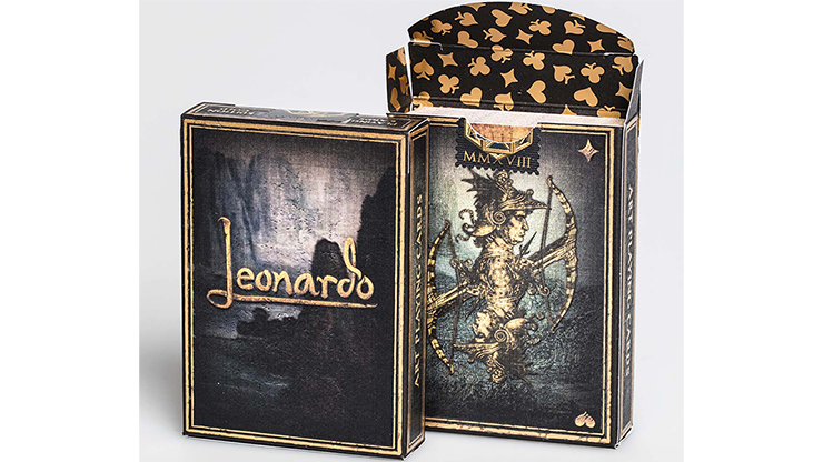 Leonardo MMXVIII Gold Edition by Art Playing Cards