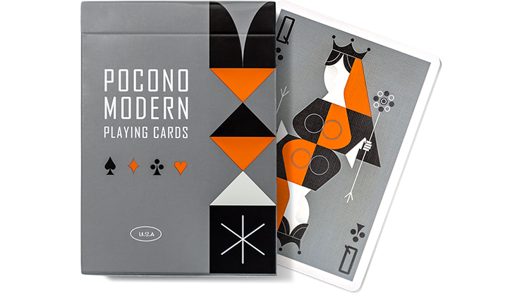 Retro Deck (Gray) Playing Cards