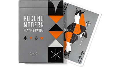 Retro Deck (Gray) Playing Cards