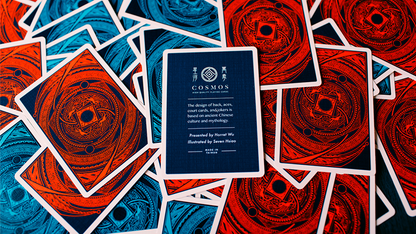 Cosmos Playing Cards (Red/Orange)