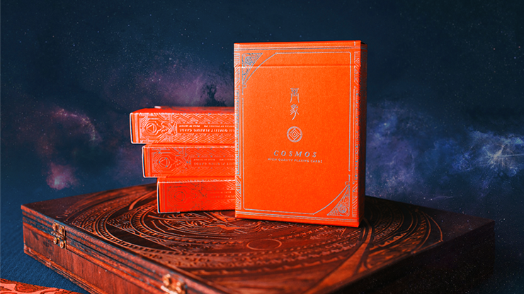 Cosmos Playing Cards (Red/Orange)