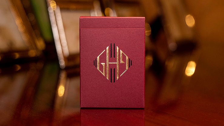 Hollingworth Playing Cards (Burgundy)