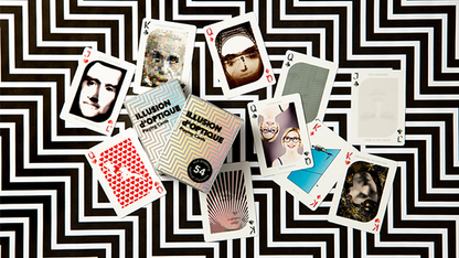 Illusion d'Optique Playing Cards by Art of Play