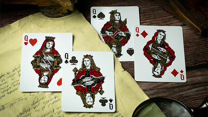 Devil's in the Details Glamourous Gold Playing Cards by Riffle Shuffle