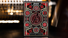 Avengers: Red Edition Playing Cards by theory11