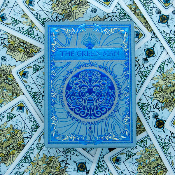 The Green Man Playing Cards (Winter) by Jocu