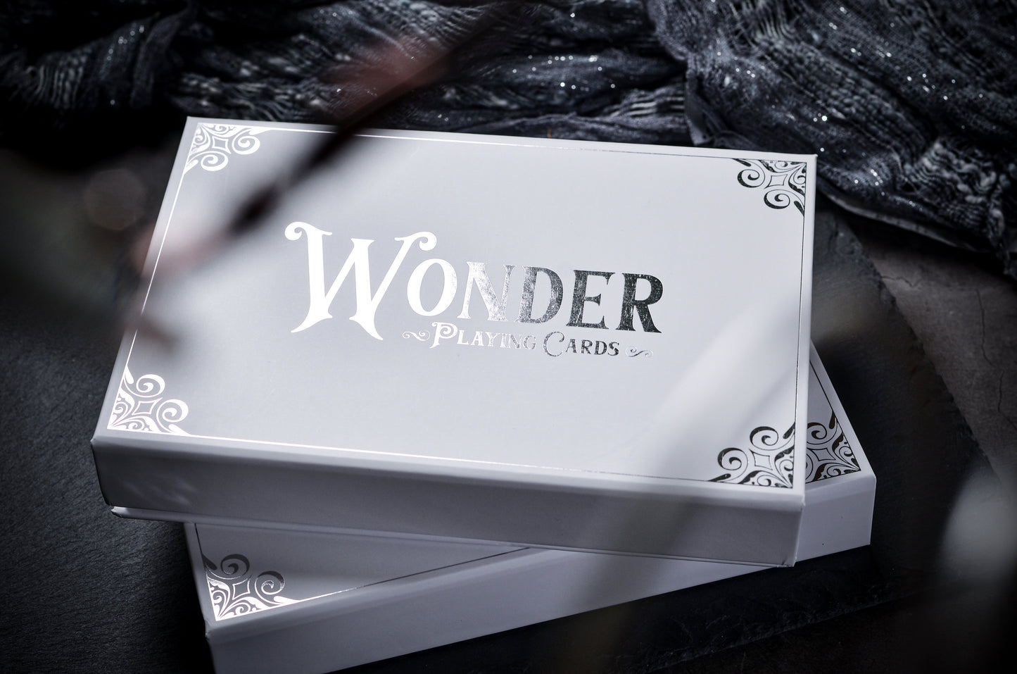 Blue Wonder Collector Set - Silver Gilded Deck