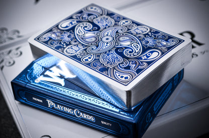 Blue Wonder Collector Set - Silver Gilded Deck